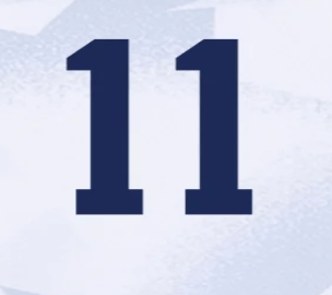 USA 2025 Home Women's WILSON #11 Jersey Name Set 8" (Front)