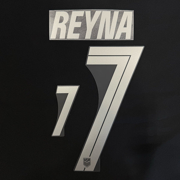 USA 2026- Away REYNA #7 Official Name Set – ProSoccer