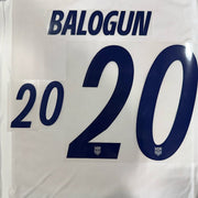 USMNT 2026- Home BALAGUN #20 Official Name Set