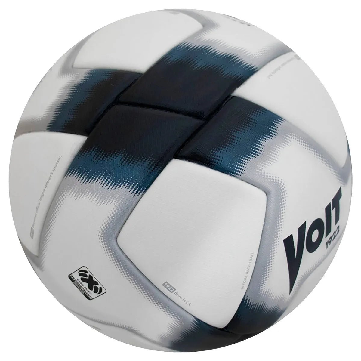 Voit Clausura 2022 Official Match Ball FQP - White-Black (Back)