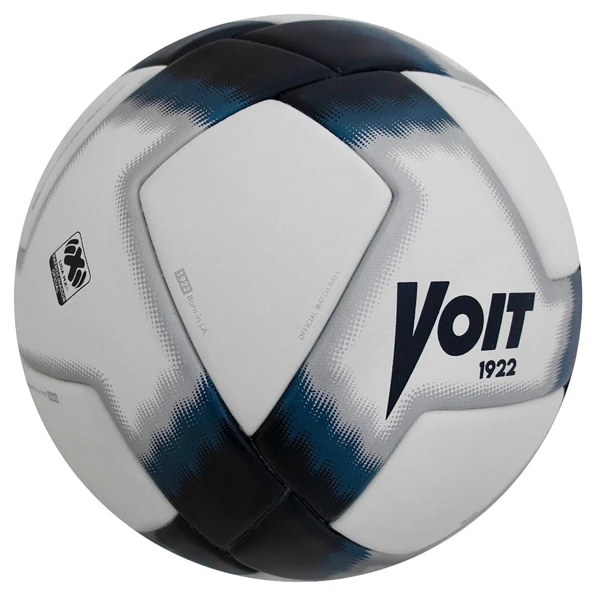 Voit Clausura 2022 Official Match Ball FQP - White-Black (Side)