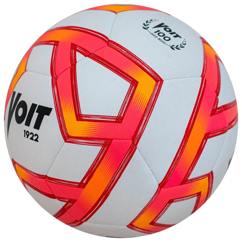 Voit Liga MX Apertura 2022 HYB Replica Ball - White-Tracer Red (Back)