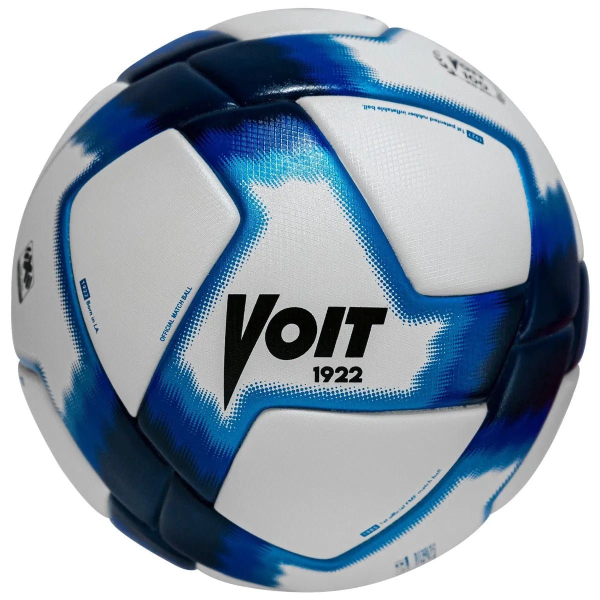Voit Pro Clausura 2022 Fundacion Ball - White-Blue (Front)