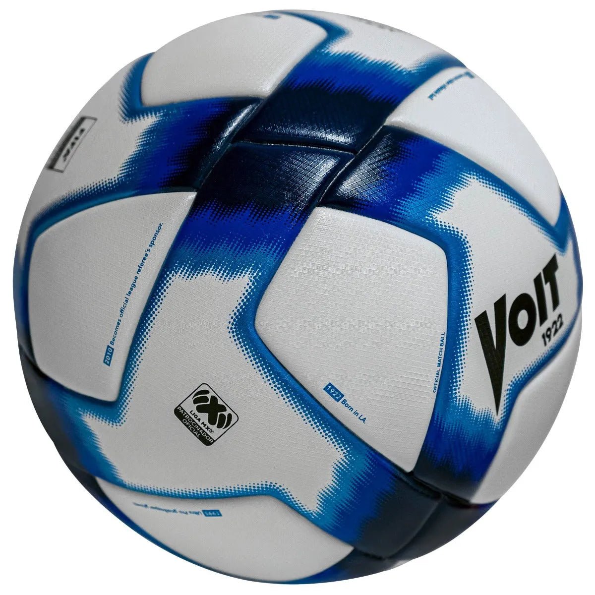 Voit Pro Clausura 2022 Fundacion Ball - White-Blue (Back)