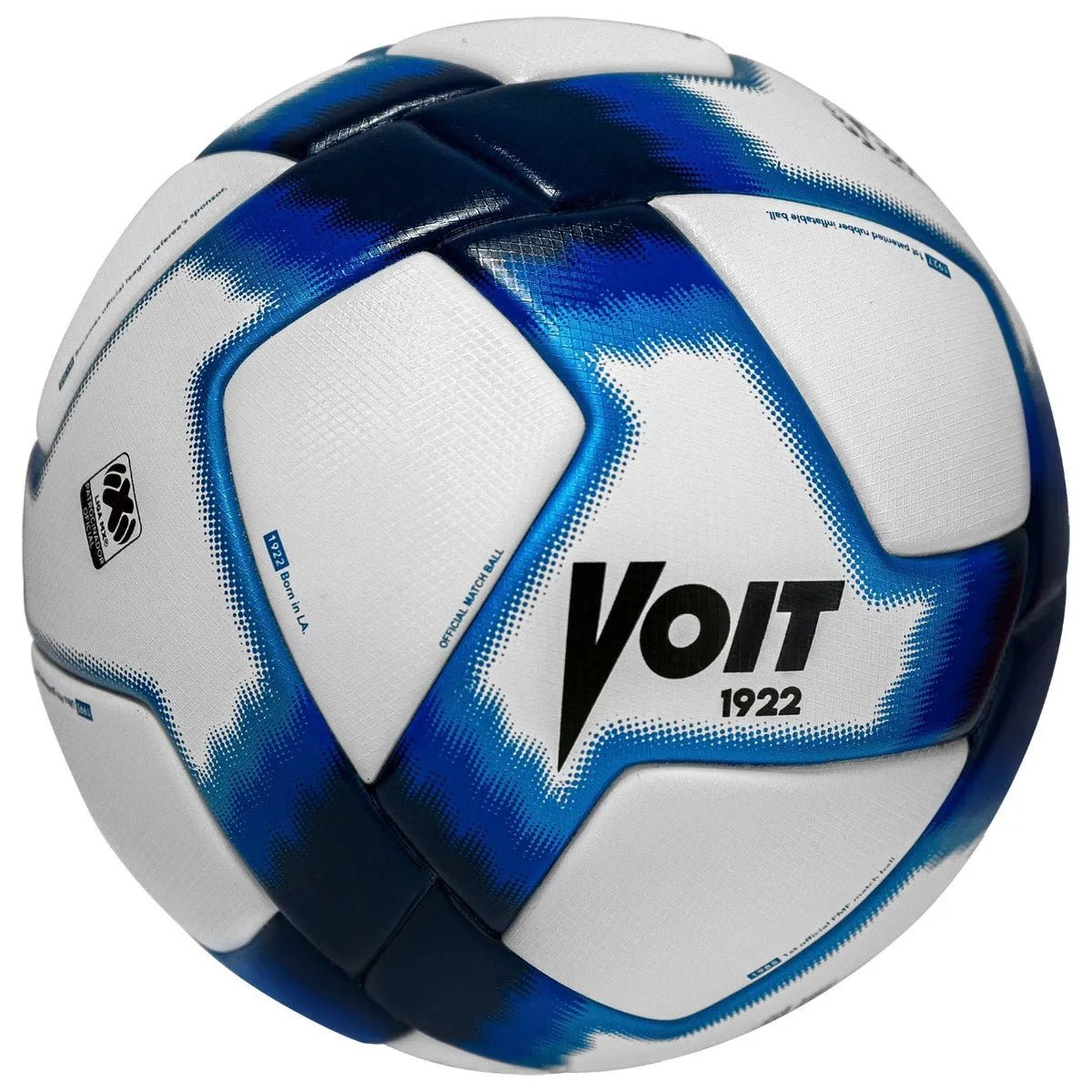 Voit Pro Clausura 2022 Fundacion Ball - White-Blue (Side)