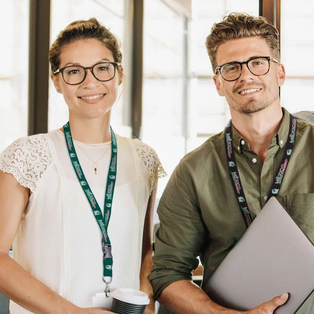 Wincraft Mexico 1" Lanyard - Green-Black (Models)