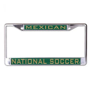 Wincraft Mexico License Plate SL Frame - Green-Gold (Front)