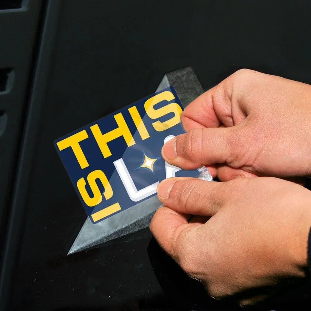 Wincraft MLS LA Galaxy 4x8 Perfect Cut Decal (2 Pack) (Model)