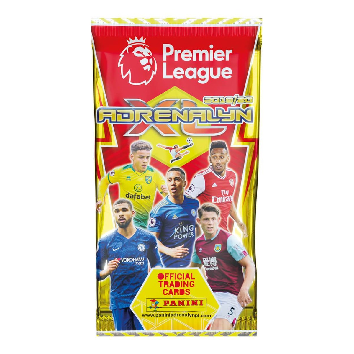 Panini 2019-20 Premier League Trading Card Pack (6 Cards Per Pack)