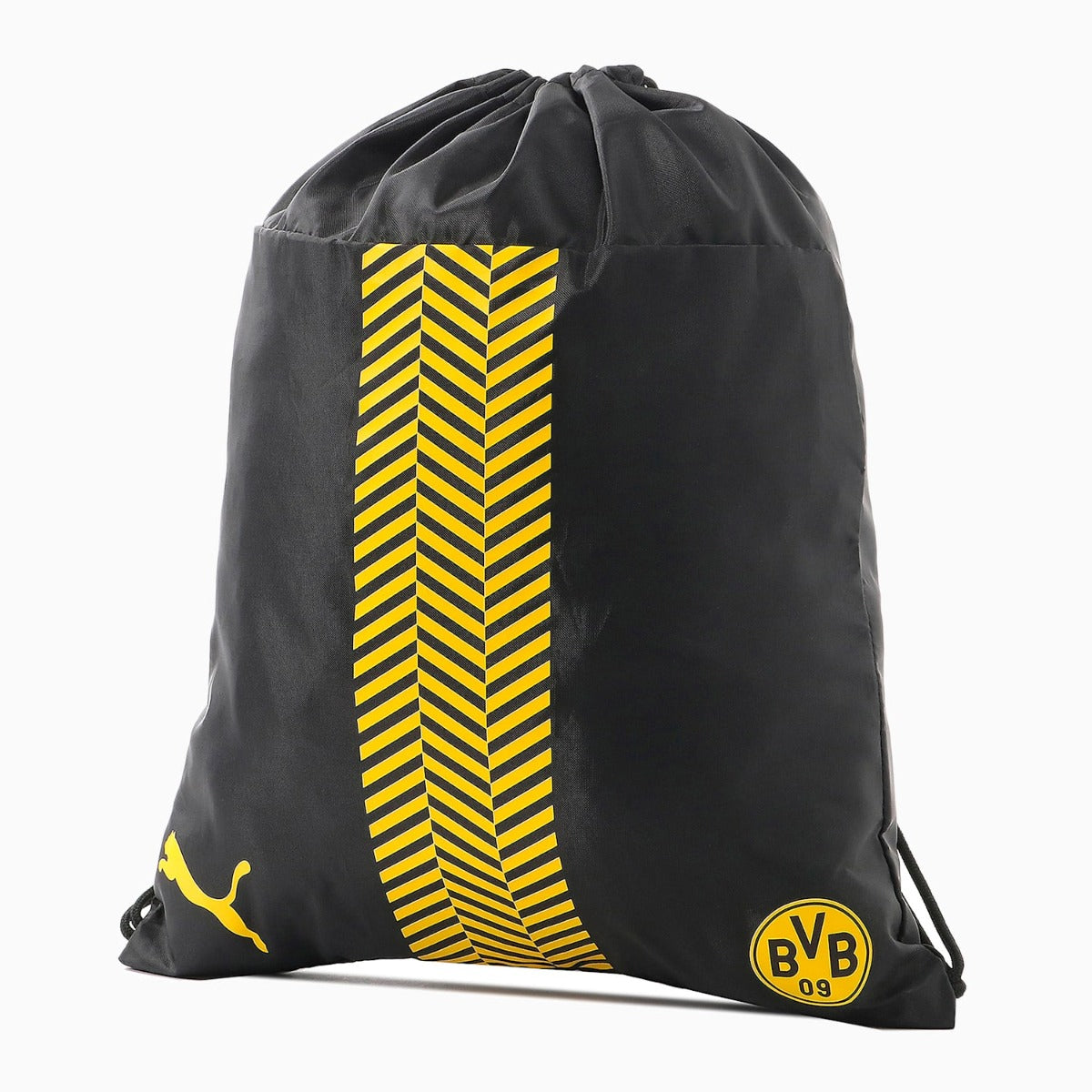 Puma 2021-22 Borussia Dortmund ftblCORE Gym Sack - Black-Yellow (Front)