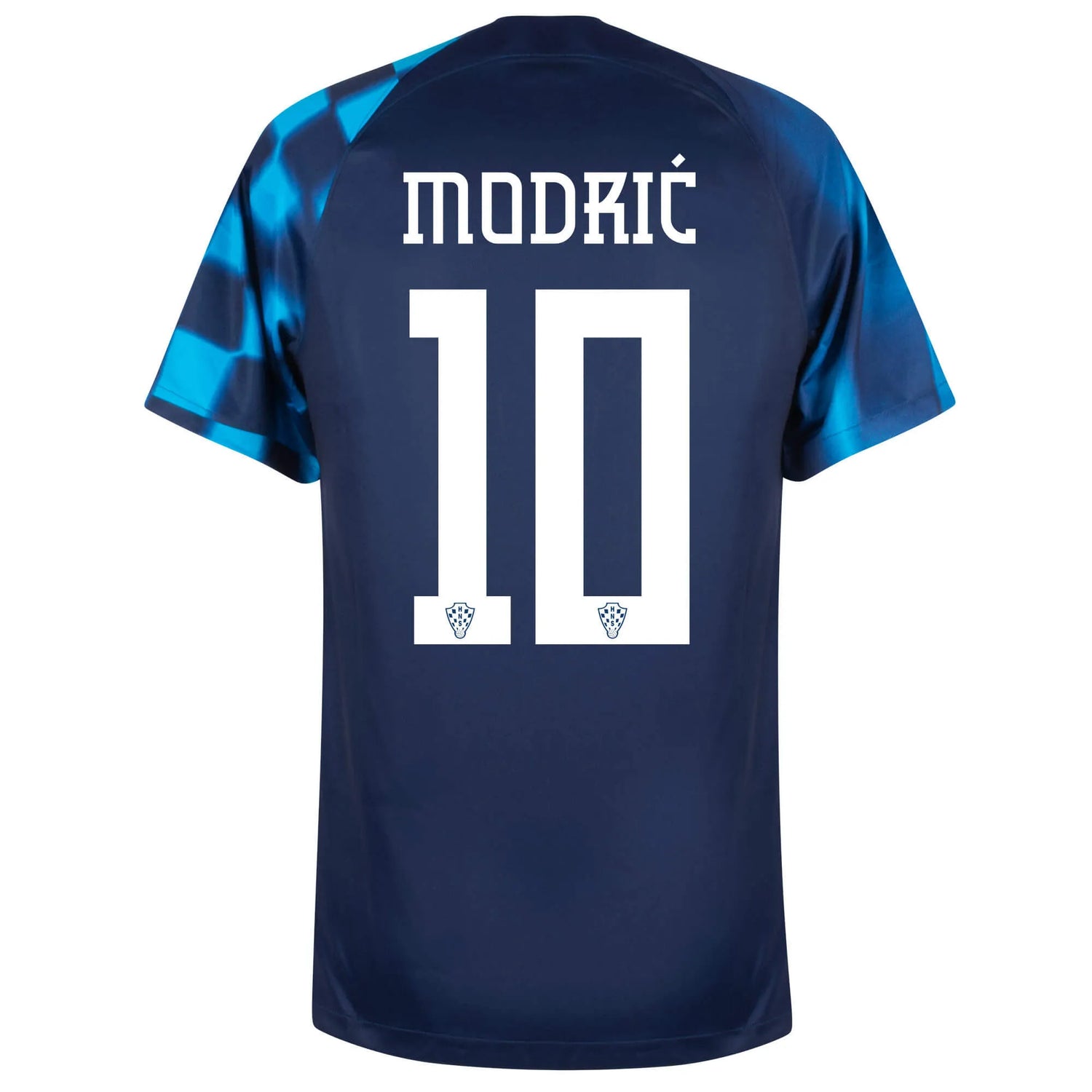 Nike 2022-23 Croatia Away Jersey Blackened Blue-Red