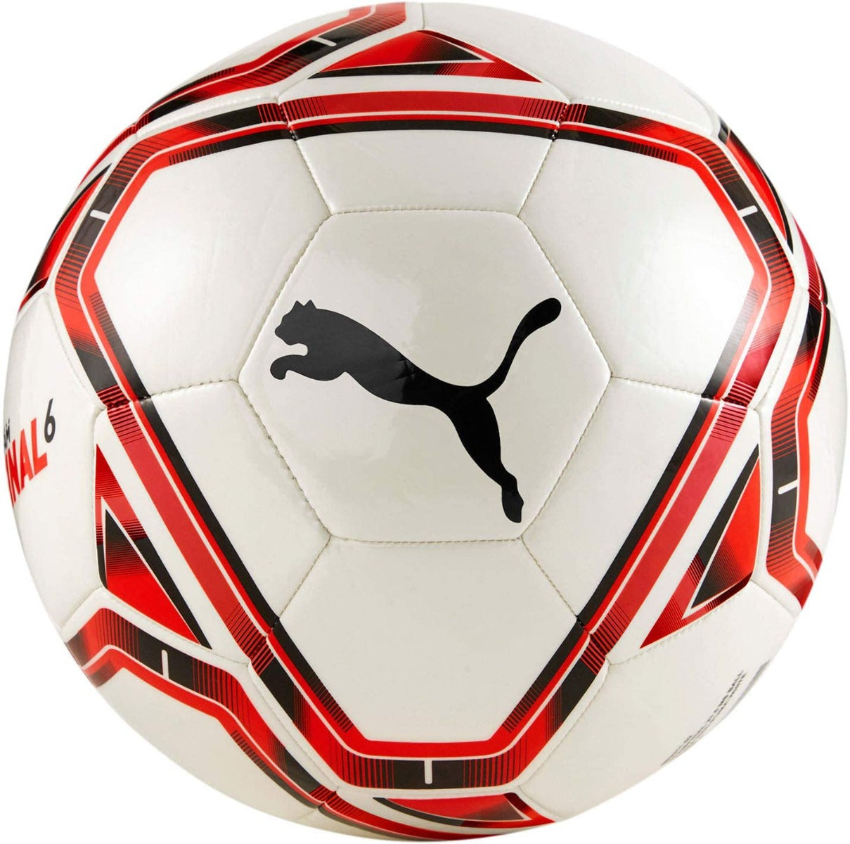 Puma Teamfinal 21.6 MS Ball - White-Red (Front)