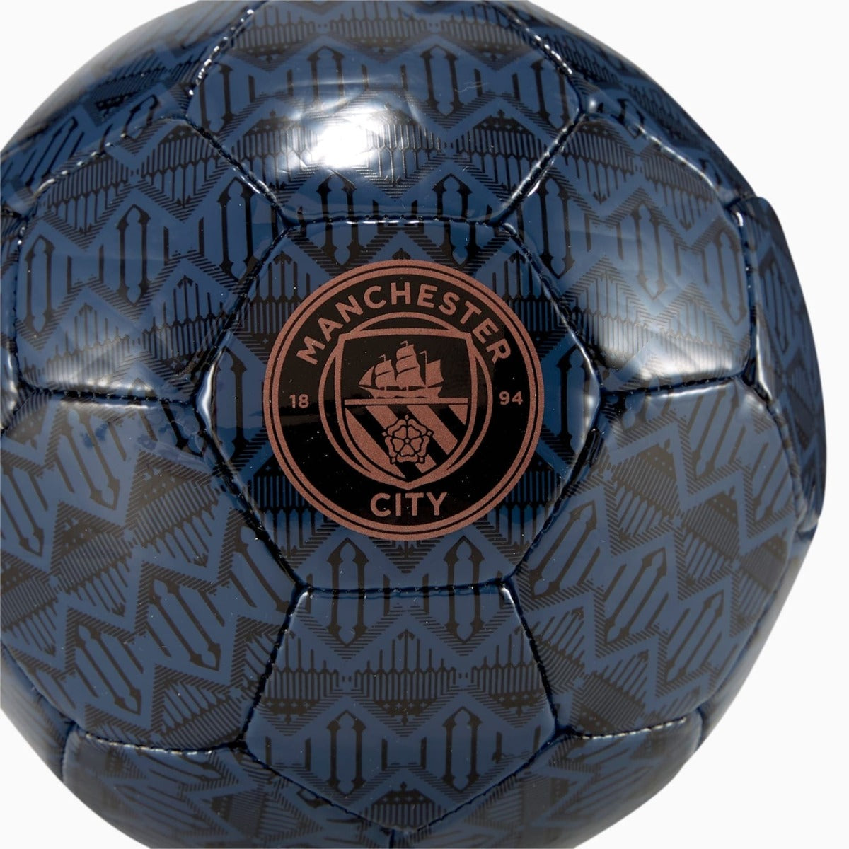Puma 2020-21 Manchester City FTBL Core Fan Ball - Navy-Black-Copper