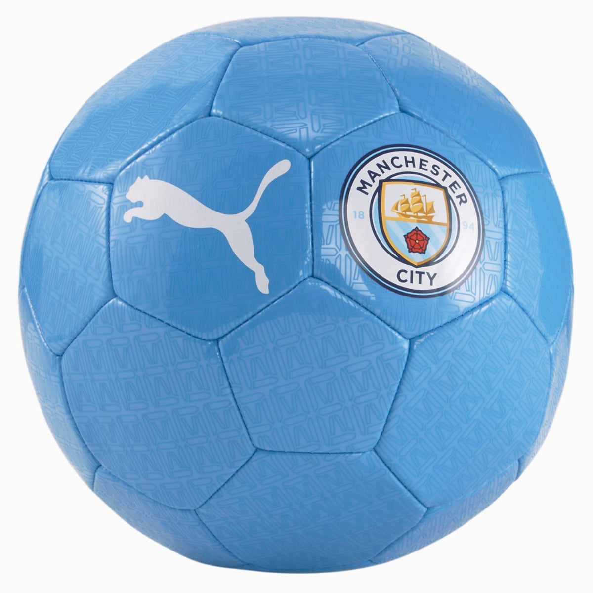 Puma 2021-22 Manchester City ftblCORE Fan Ball - Light Blue (Front)