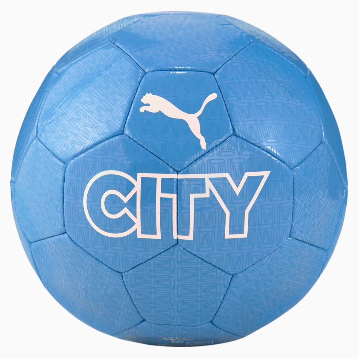 Puma 2021-22 Manchester City ftblCORE Fan Ball - Light Blue (Back)