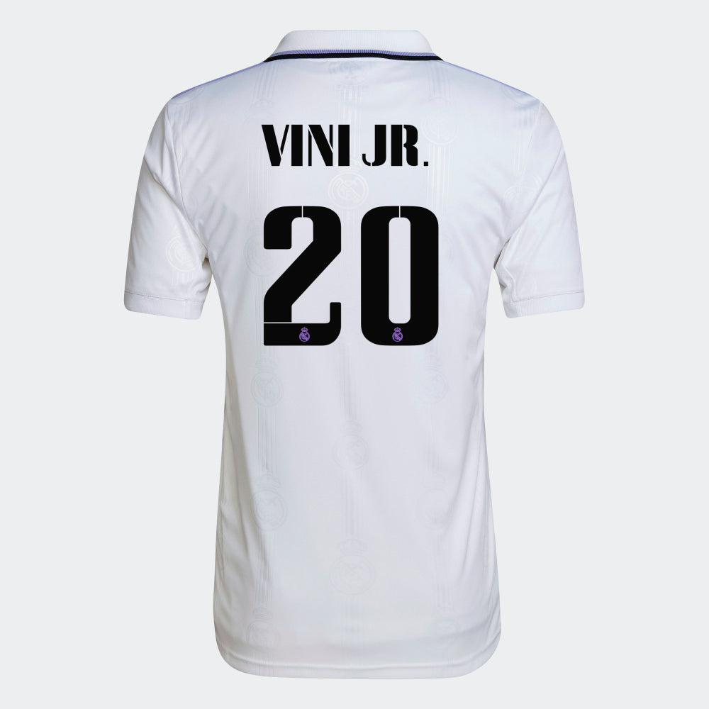 adidas 2022-23 Real Madrid Youth Home Jersey - White