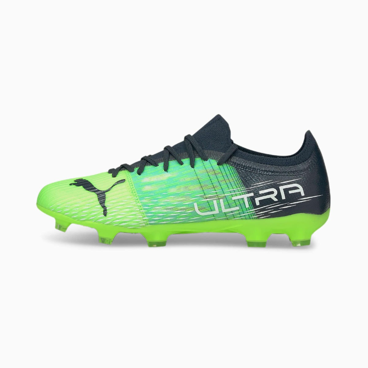 Puma Ultra 3.3 FG-AG - Green Glare Aqua (Side 1)
