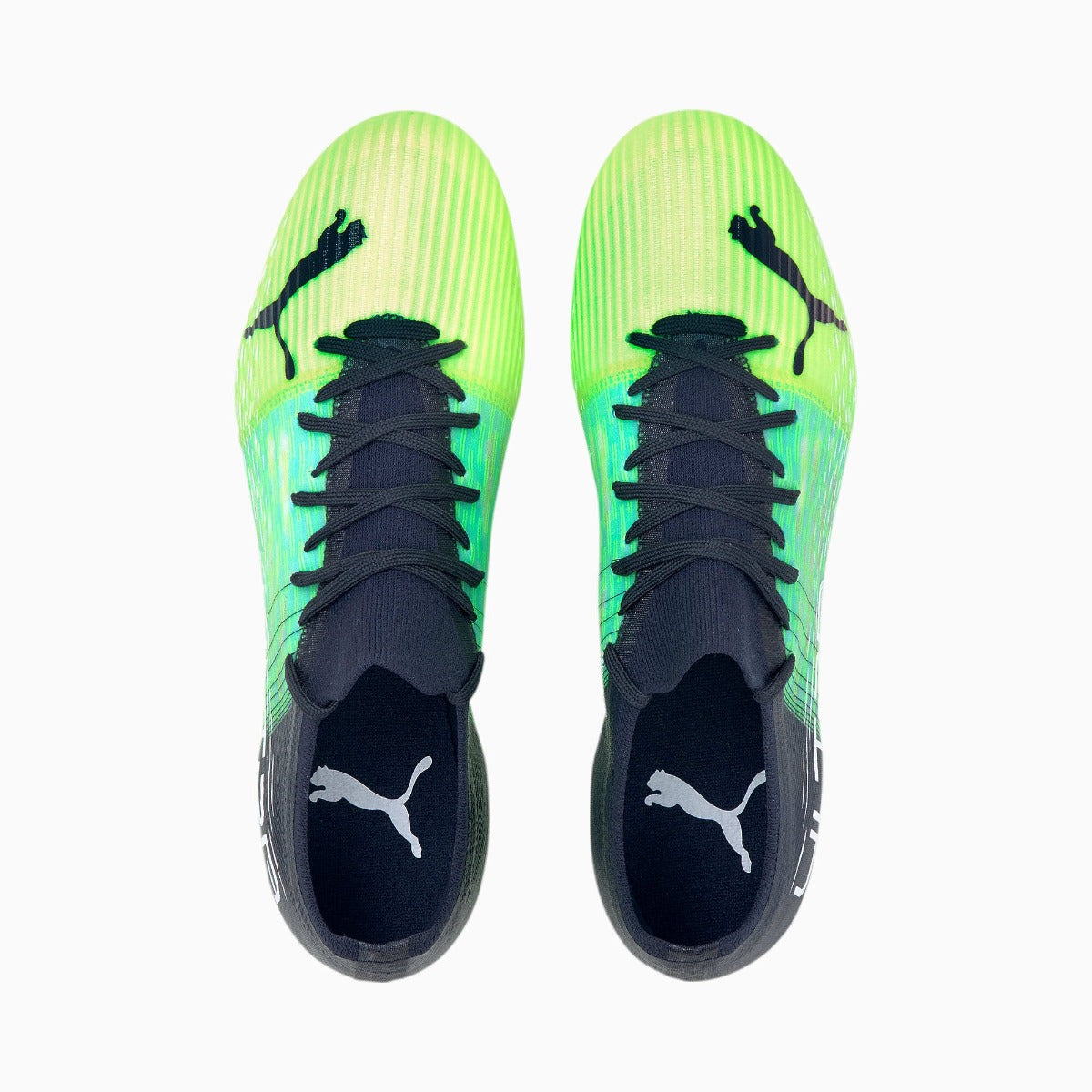 Puma Ultra 3.3 FG-AG - Green Glare Aqua (Pair - Top)
