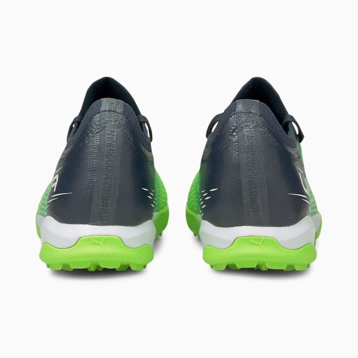Puma Ultra 3.3 Turf - Green Glare-Aqua (Pair - Back)