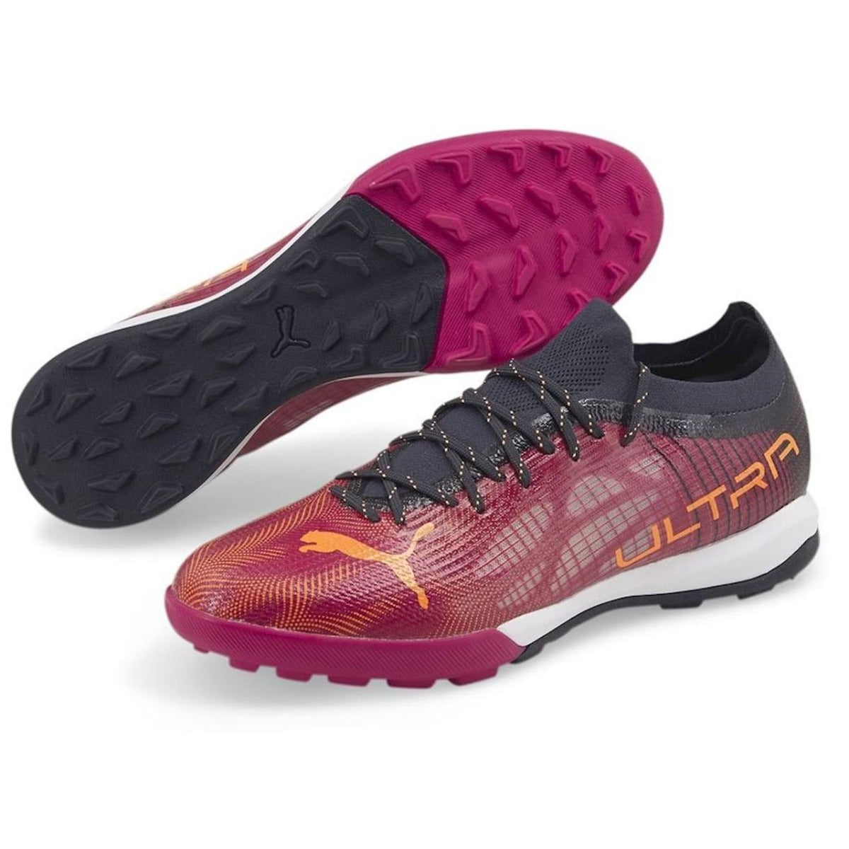 Puma Ultra 1.4 Pro Cage Turf - Fuchsia-Neon Citrus (Pair)