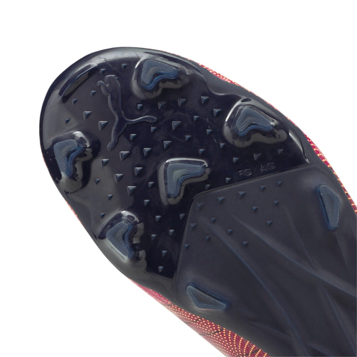 Puma JR Ultra 3.4 FG-AG - Fuchsia-Neon Citrus (Detail 2)