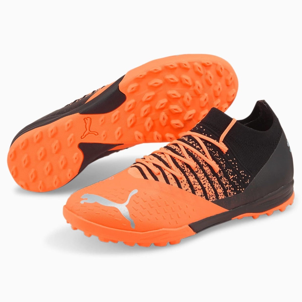 Puma Future Z 3.3 Turf - Neon Citrus-Silver-Black (Pair)