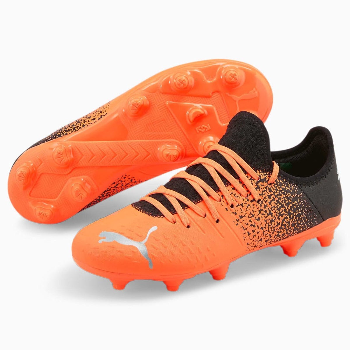 Puma JR Future Z 4.3 FG-AG - Neon Citrus-Black (Pair)