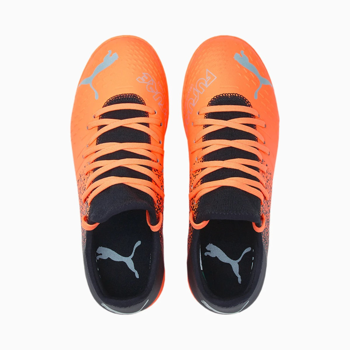 Puma JR Future Z 4.3 Turf - Neon Citrus-Silver-Black (Pair - Top)