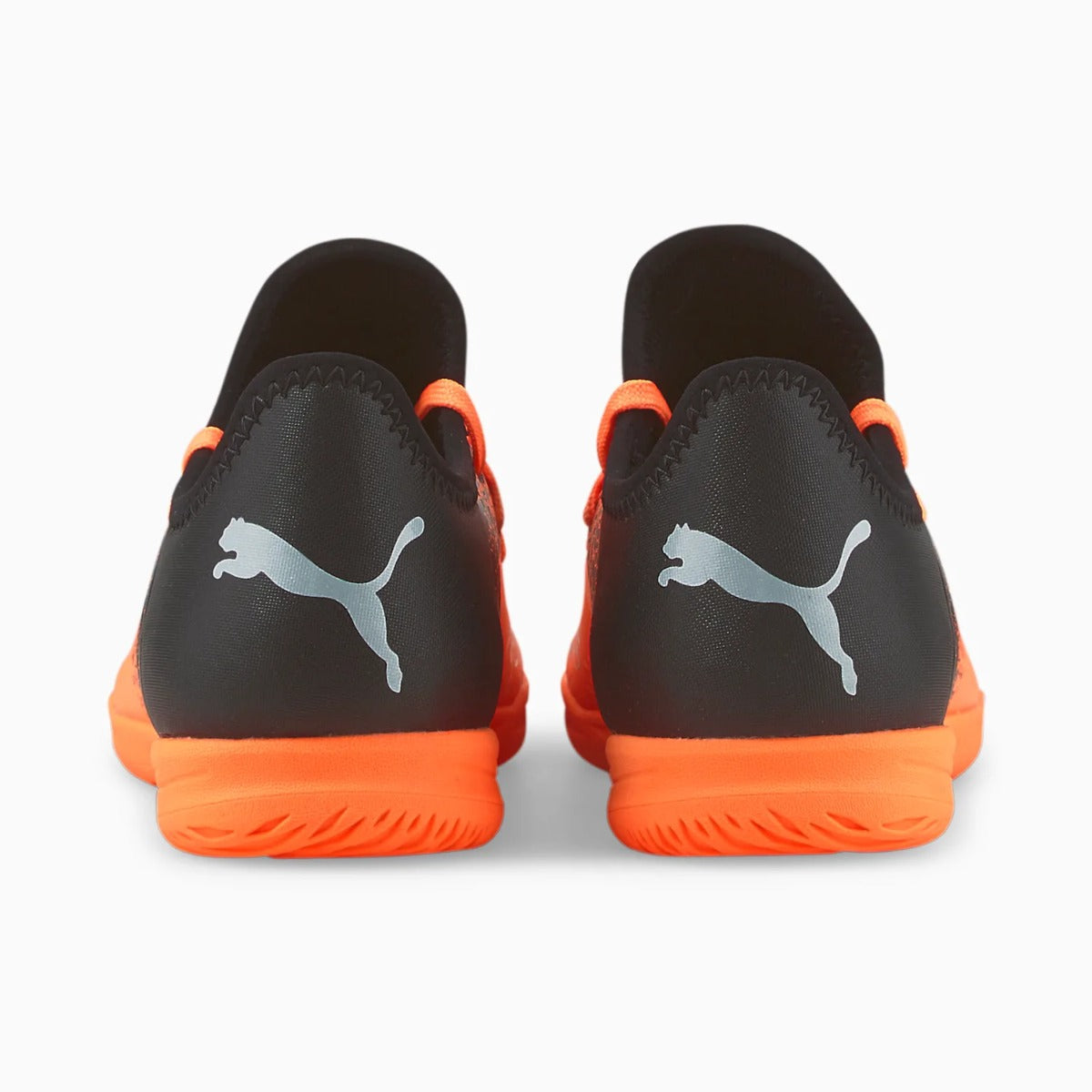 Puma JR Future Z 4.3 Indoor - Neon Citrus-Silver-Black (Pair - Back)