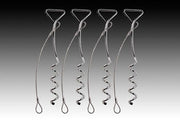 Kwik Goal Portable Auger Anchors (4/Set)