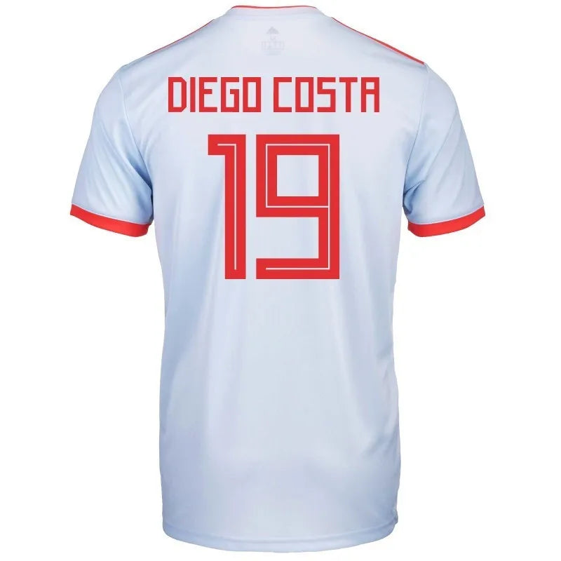 adidas Spain 2018-2019 Away Jersey - Blue/Orange