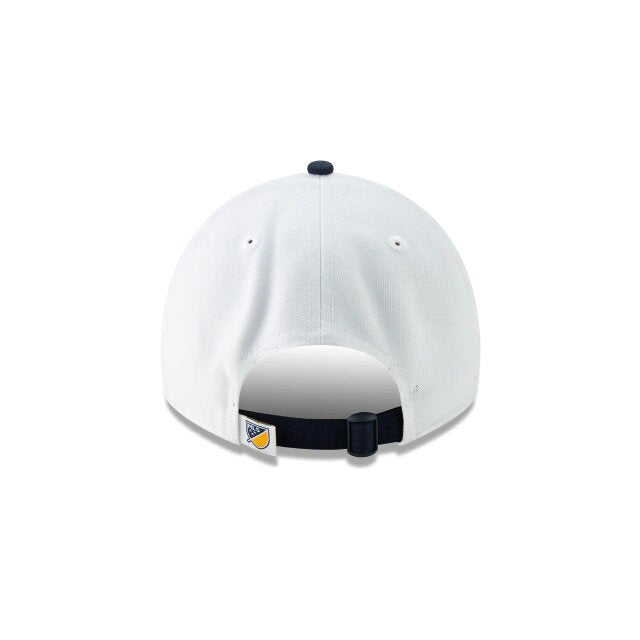 New Era LA Galaxy Jersey Hook Home 920 Adjustable Hat - White-Navy (Back)