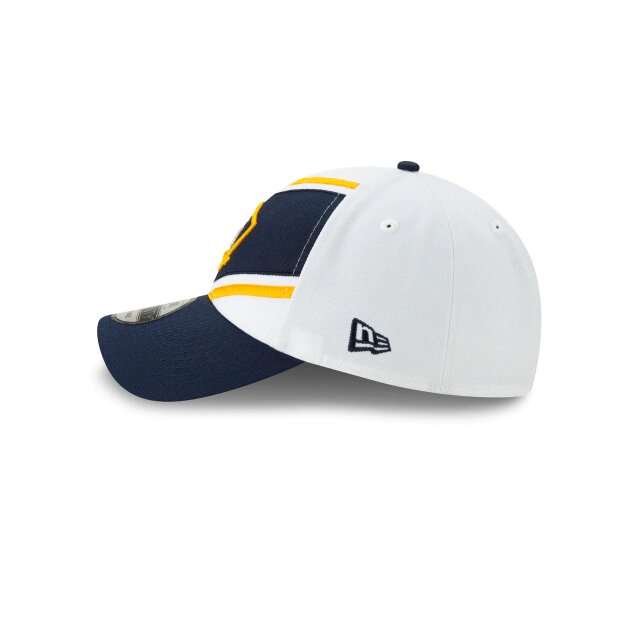 New Era LA Galaxy Jersey Hook Home 920 Adjustable Hat - White-Navy (Side 1)