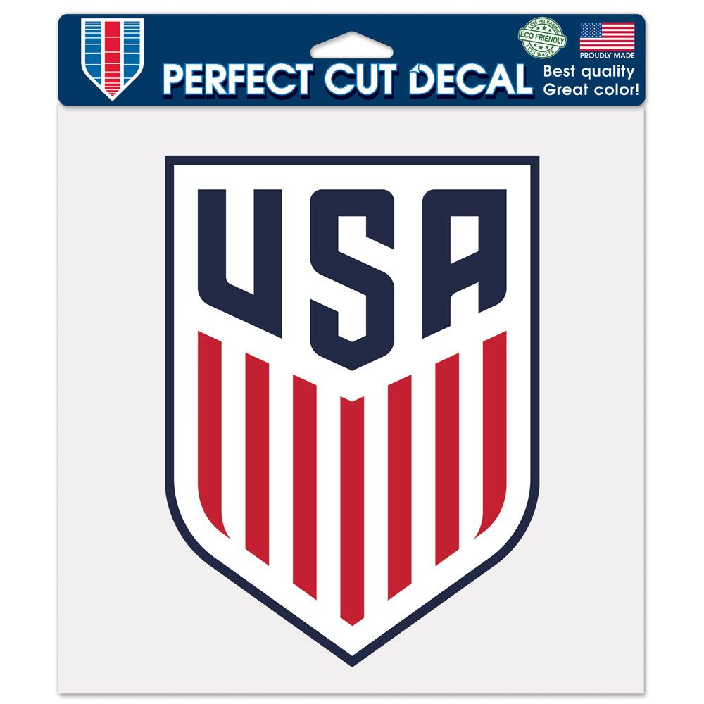 Wincraft Perfect Cut 8x8 USA Decal