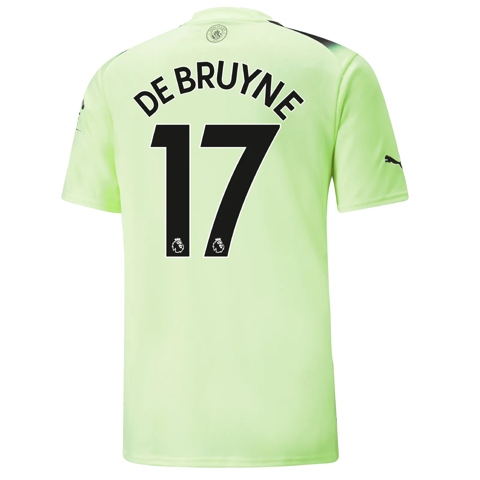 Puma 2022-23 Manchester City Third Jersey - Fizzy Light-Parisian Night
