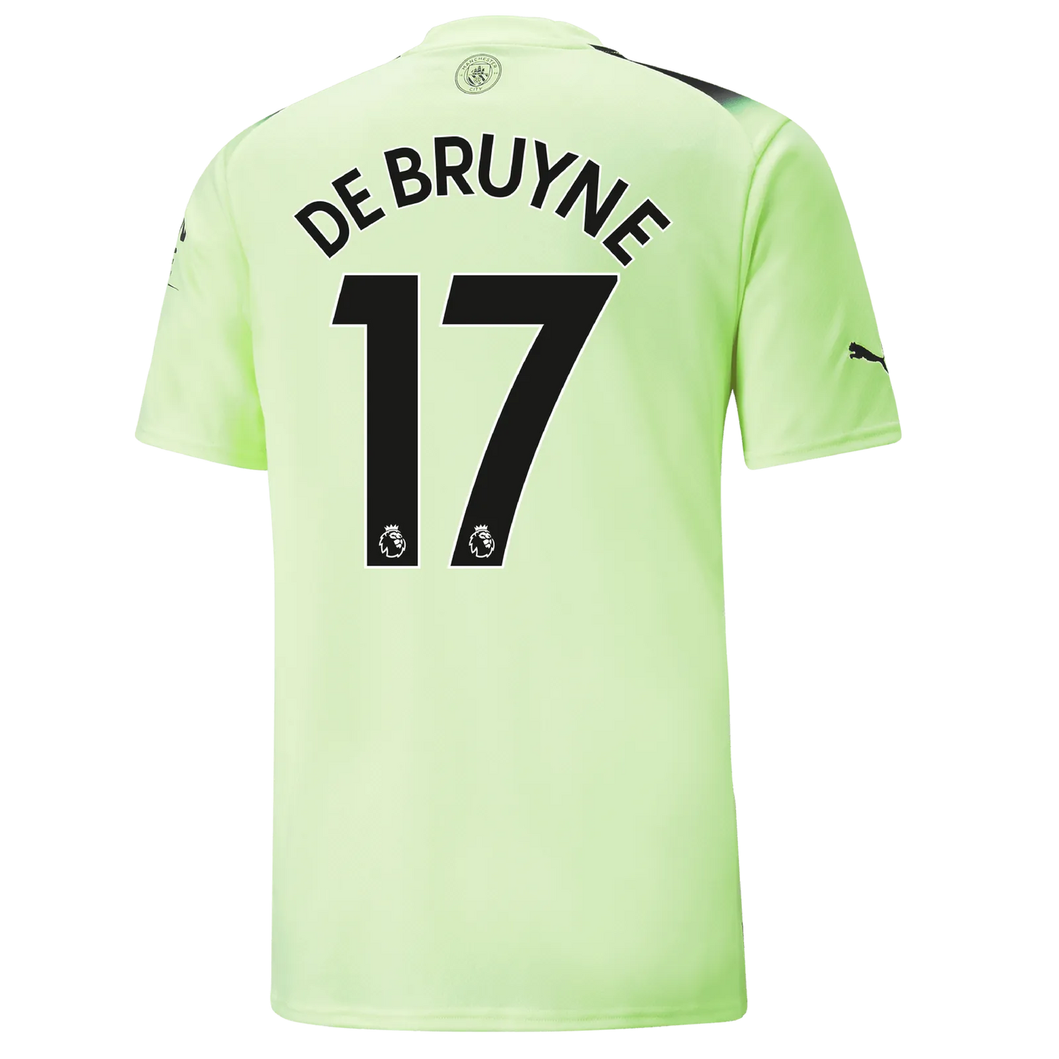 Puma 2022-23 Manchester City Third Jersey - Fizzy Light-Parisian Night
