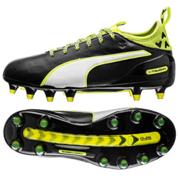 Puma  JR Evotouch 1 FG Black-Yellow
