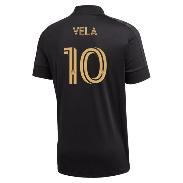 adidas LAFC Long-Sleeve Home Jersey 2020-21- Black-Gold