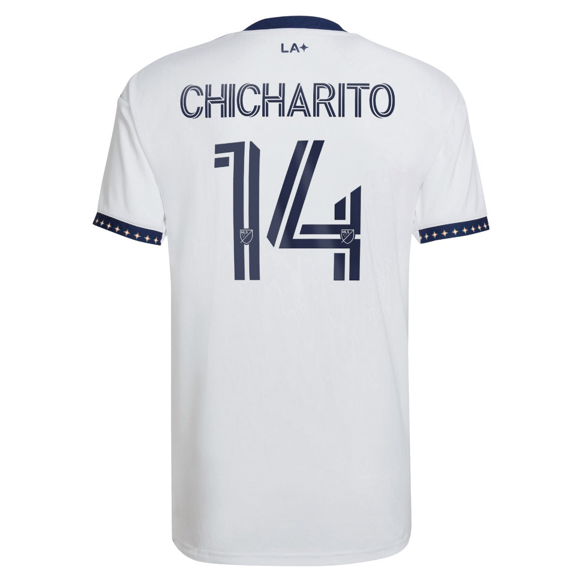 adidas 2022-23 LA Galaxy Authentic Home Jersey - White-Navy