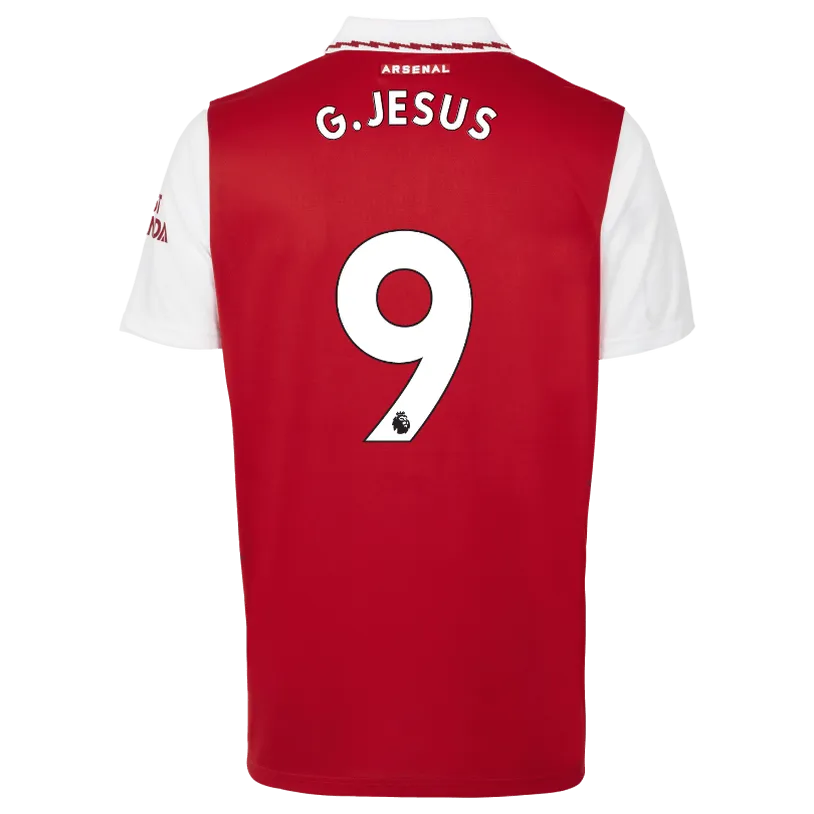 adidas 22-23 Arsenal FC Youth Home Jersey - Scarlet-White