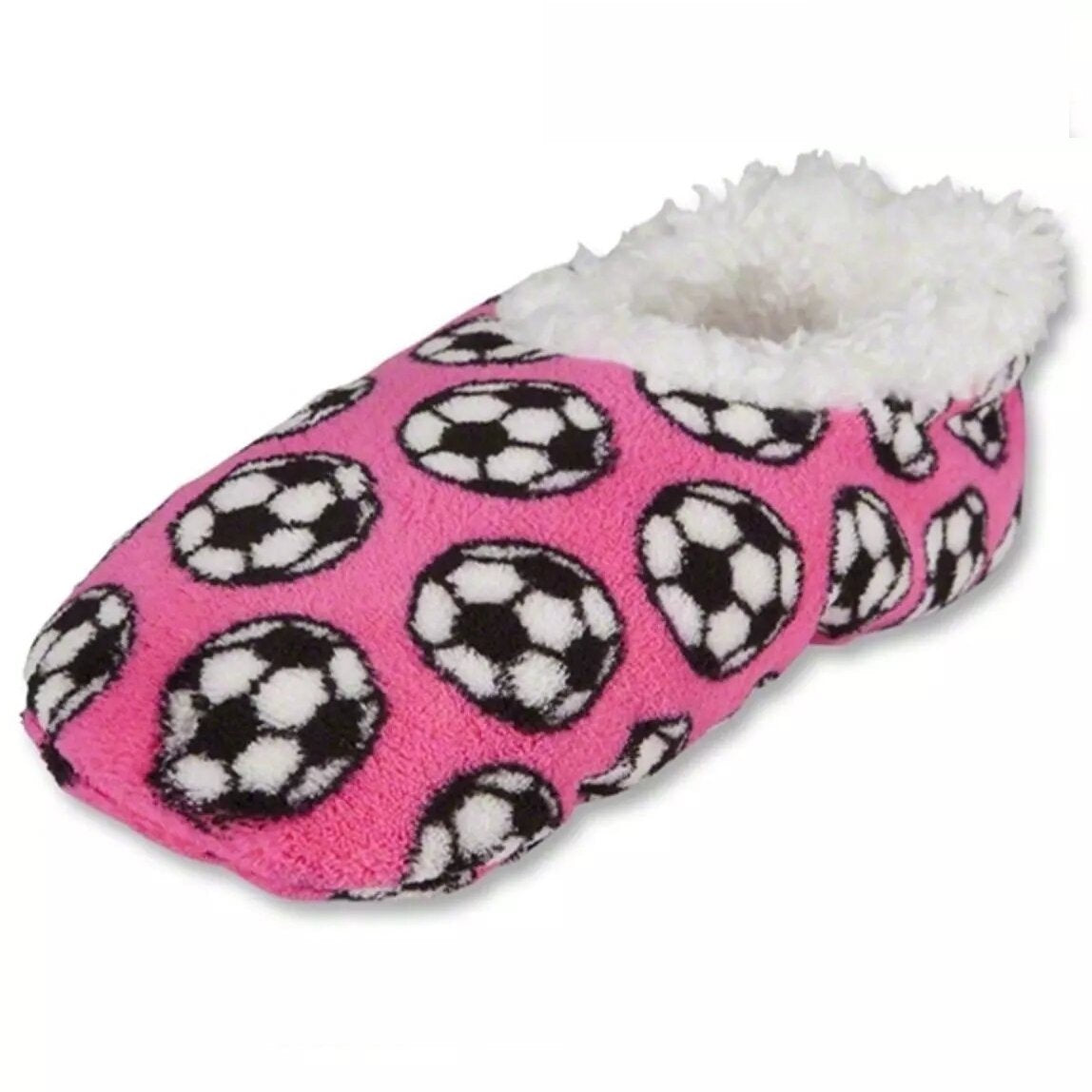 Snoozies Women Foot Covering - Pink-White