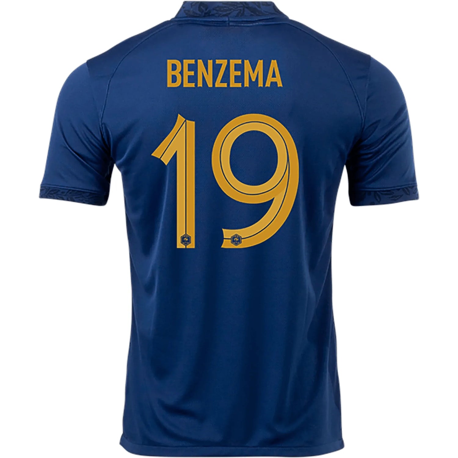 Nike 2022-23 France Youth Home Jersey - Midnight Navy-Metallic Gold