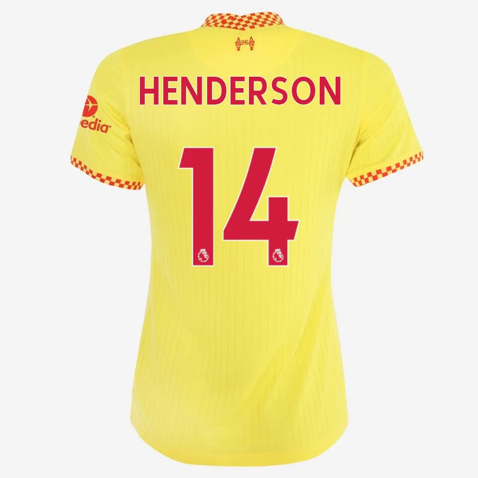 Nike 2021-22 Liverpool Third ADV Match Jersey - Yellow