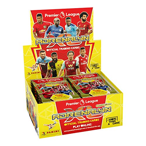Panini 2019-20 Premier League Trading Card Box (36 Packs, 6 Cards Per Pack)