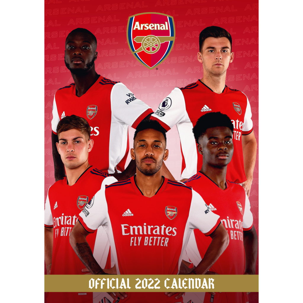 Arsenal 2022 Official Calendar