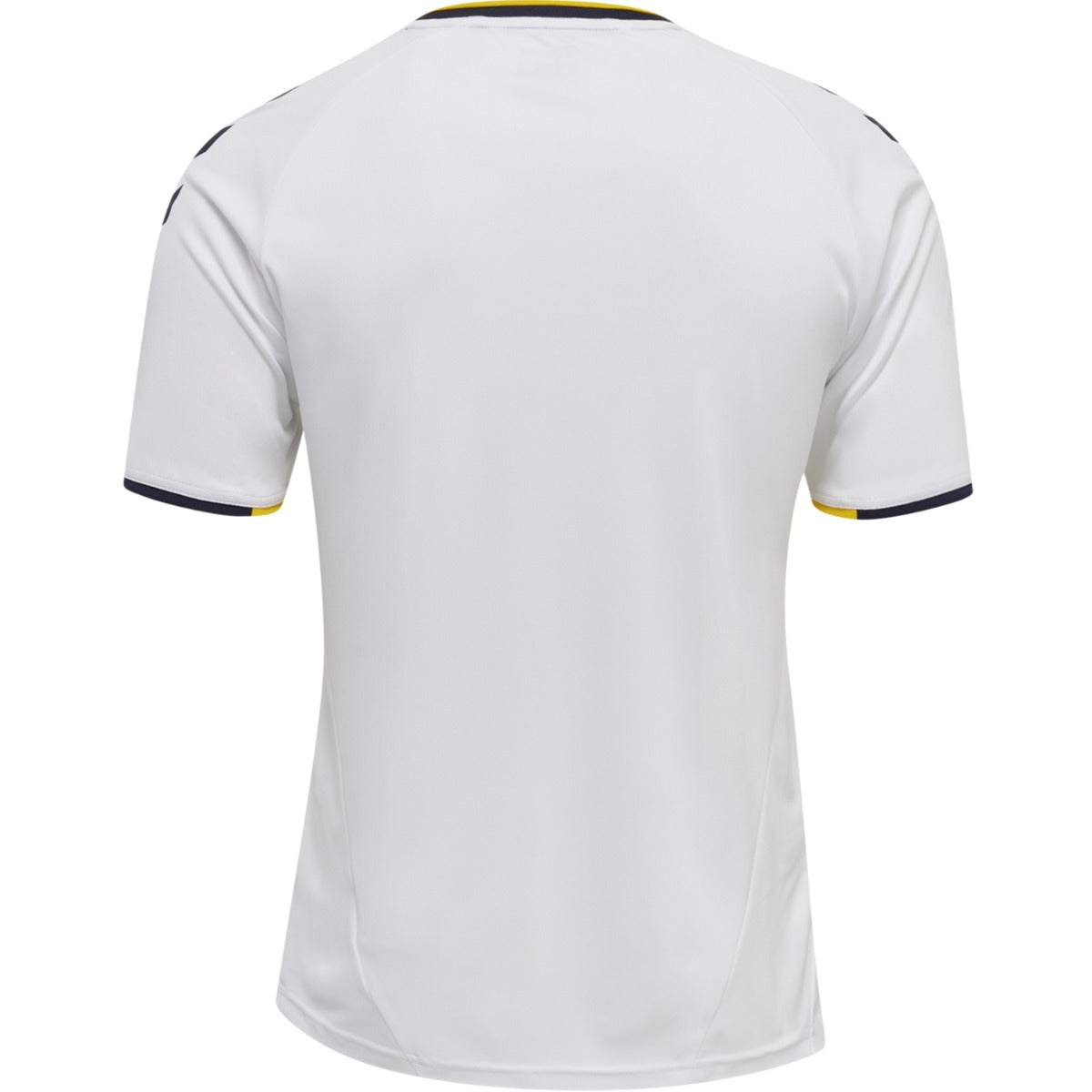 Hummel 2021-22 Everton Third Jersey - White-Black-Yellow (Back)