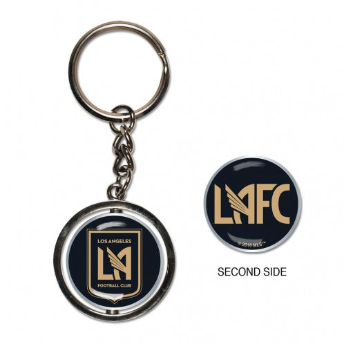 LAFC Spinner Key Ring