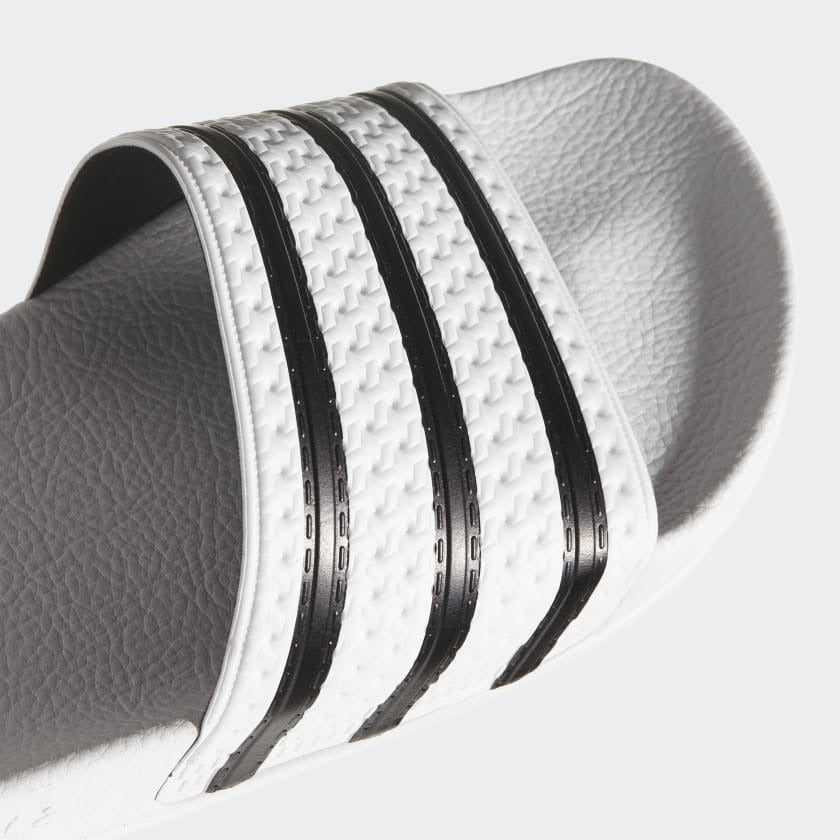adidas Adilette Sandal- White