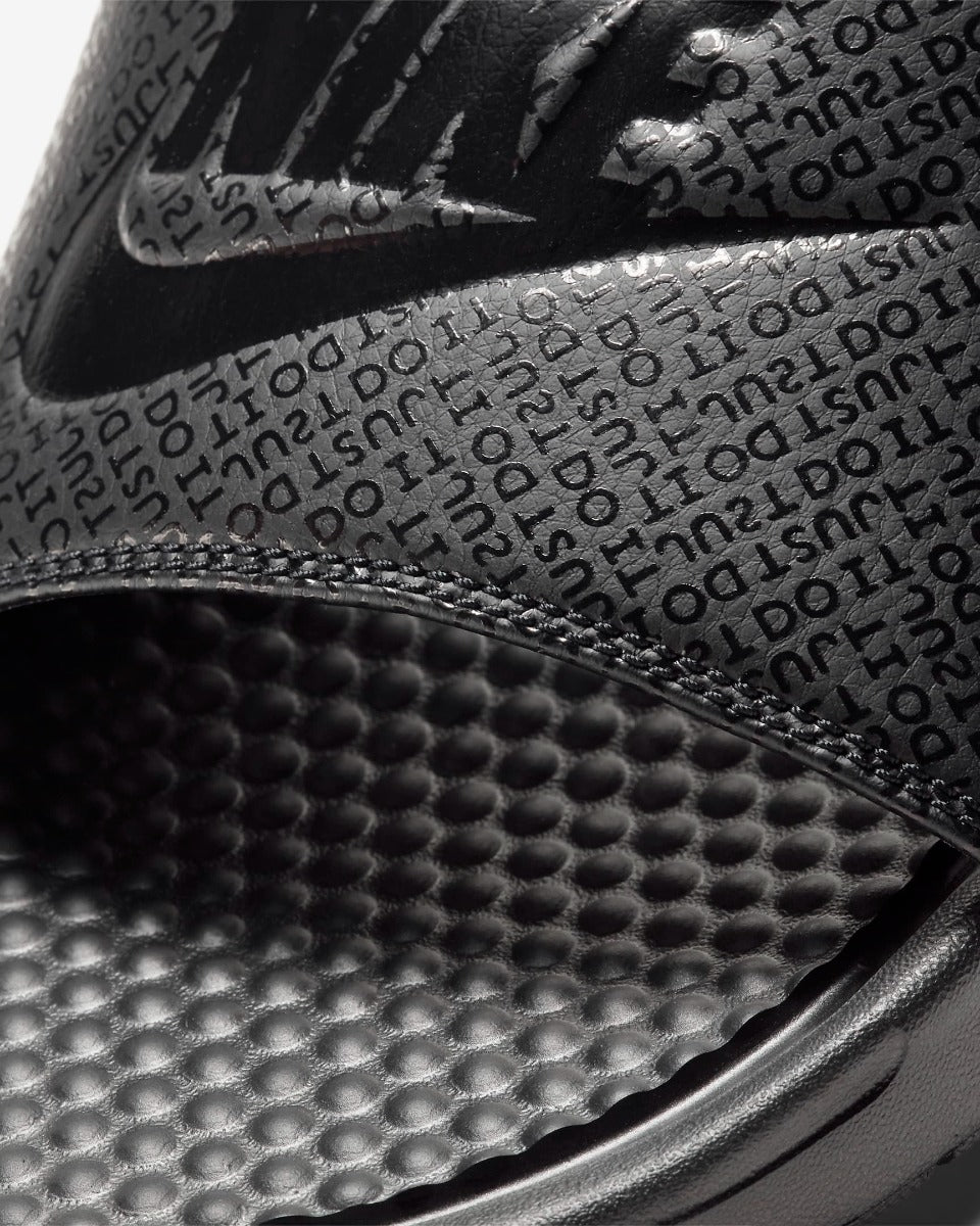 Nike Benassi JDI Slides - Black (Detail 1)