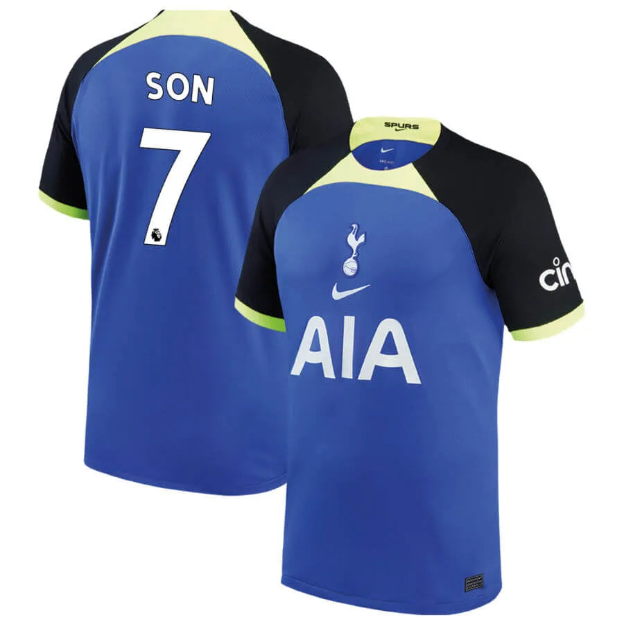 Nike 2022-23 Tottenham Away Jersey - Lapis-Black-White